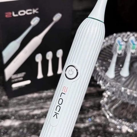Bàn Chải Đánh Răng Điện 2Lock Sonicare - Công Nghệ Sóng Siêu Âm, Chống Nước IPX7, Pin 100 Ngày, Thiết Kế Sang Trọng
