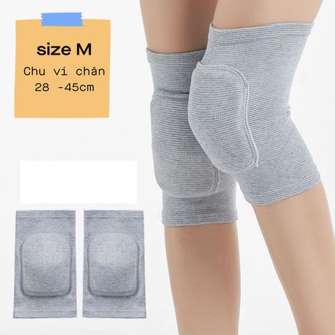 ( 1 Đôi ) - Bảo vệ gối, đai cuốn bảo vệ đầu gối,bó gối tập Yoga, Gym và các môn thể thao khác - Vuabinhnuoc