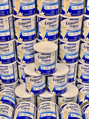 Sữa Bột Ensure Mỹ 400g - Dinh Dưỡng Cao, Bổ Sung Protein, Vitamin Cho Người Già, Trẻ Em và Người Hậu Phẫu