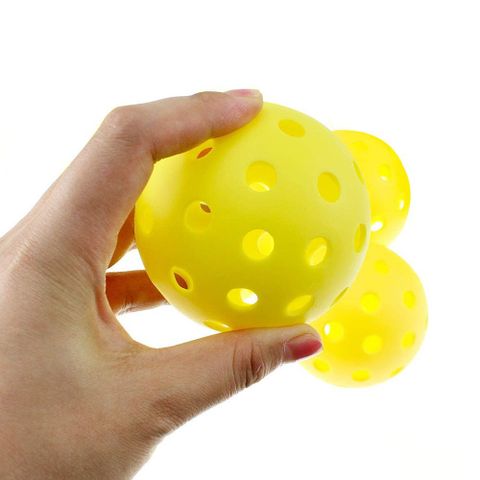 ( 40 lỗ) Bóng Pickleball 40 lỗ thi đấu, nhựa bền đẹp , độ bền cao , nảy ổn định - vuabinhnuoc