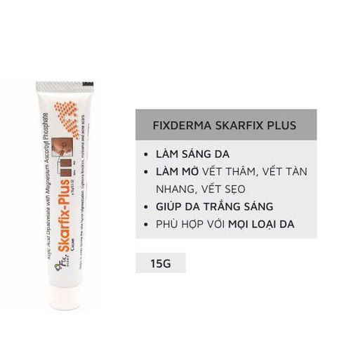 Fixderma Kem Dưỡng Sáng Da Skarfix Plus Cream 15g