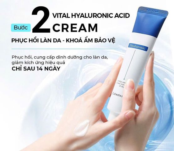 Kem Dưỡng Ẩm Sáng Da Và Phục Hồi Da LaBonita Vital Hyaluronic Acid Cream 30ml