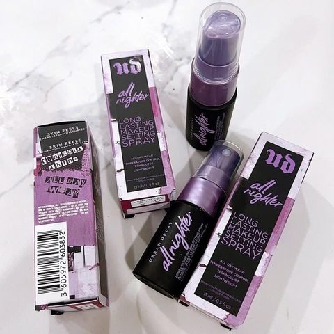 Xịt Khoá Nền Urban Decay All Nighter 15ml - Xịt Giữ Lớp Trang Điểm Bền Lâu, Dễ Dàng Sử Dụng Cho Mọi Loại Da
