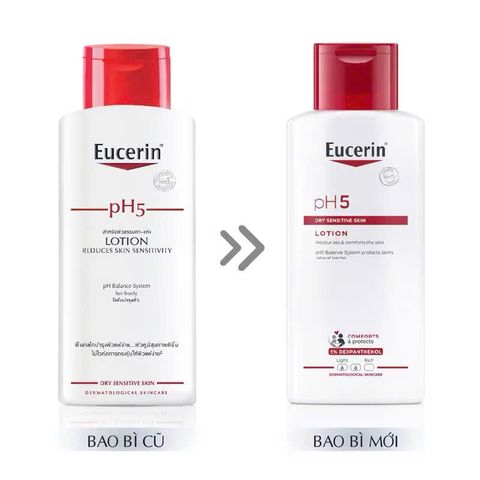 Eucerin sữa dưỡng thể dành cho da nhạy cảm PH5 lotion 250ml 215234