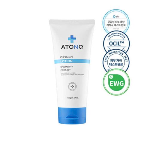 Sữa dưỡng ẩm hữu cơ Atono2 Oxygen Lotion, chuyên dành cho da nhạy cảm, khô, ngứa 160g 215240