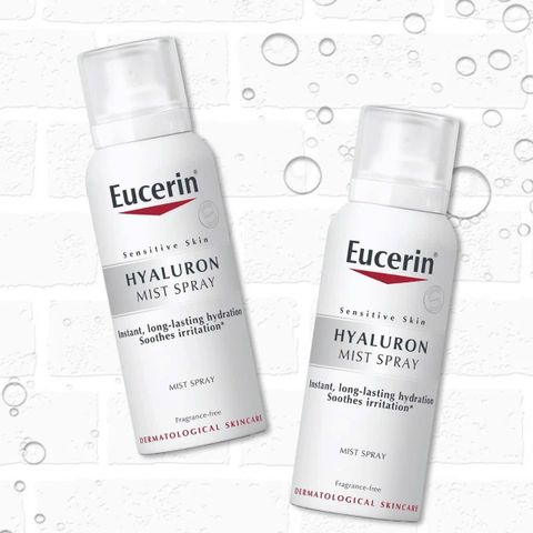 Xịt dưỡng ẩm cho da nhạy cảm Eucerin Hyaluron Mist Spray 50ml