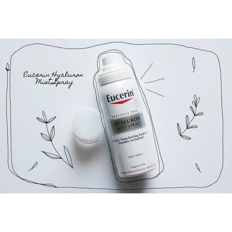 Xịt dưỡng ẩm cho da nhạy cảm Eucerin Hyaluron Mist Spray 50ml 215243