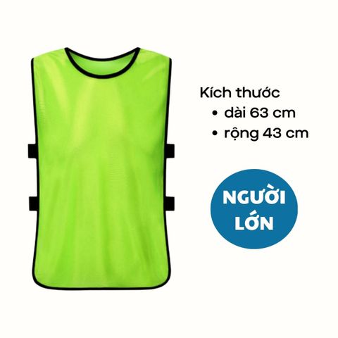 Áo tập đá bóng, thể thao, áo bib vải thoáng mát nhiều màu sắc, áo team building
