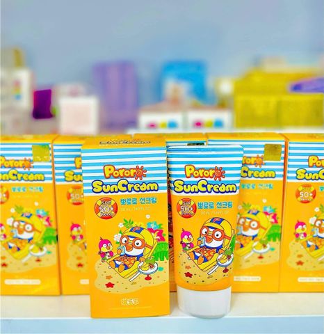KEM CHỐNG NẮNG PORORO CHO BÉ -HÀN QUỐC- TUÝP 50ML