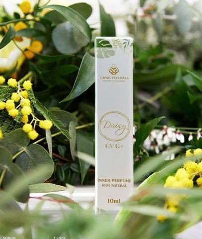 Nước Hoa Vùng Kín Nét Hoa Daisy CV G+ - Hương Thơm Dịu Nhẹ, Quyến Rũ, Dung Tích 15ml, Thành Phần Thiên Nhiên, Khử Mùi Hiệu Quả