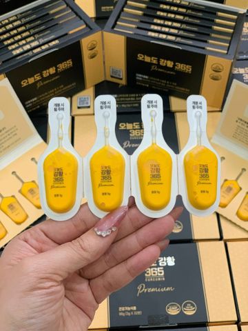 Tinh nghệ Nano 365 Curcumin Premium Hàn Quốc mẫu mới- 1 Hộp x 32 tép nghệ
