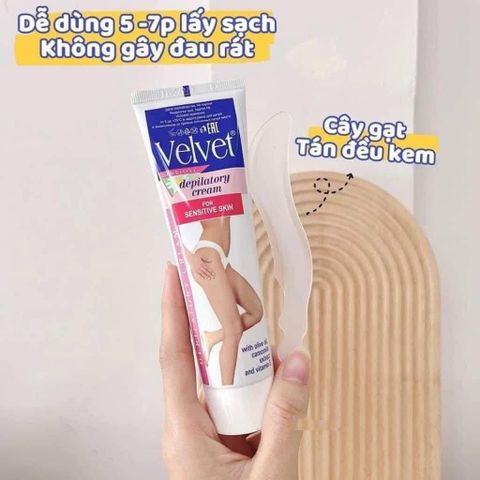 Kem tẩy lông Velvet Nga 100ml combo 2 tuýp