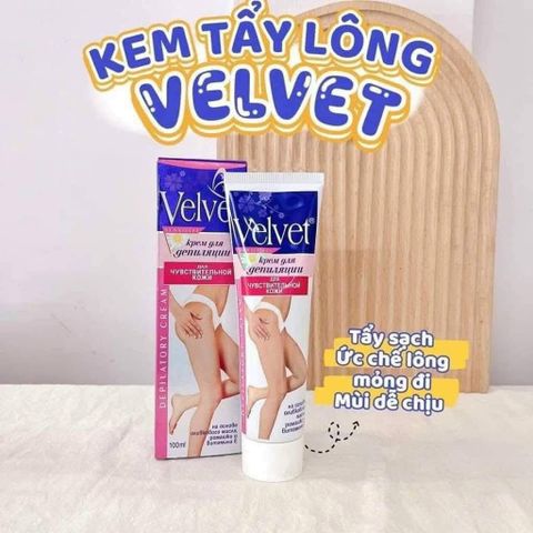 Kem tẩy lông Velvet Nga 100ml combo 2 tuýp