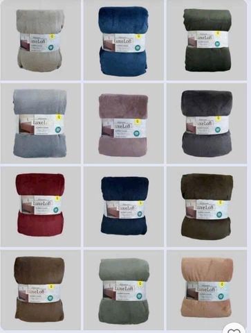 Chăn LuxeLoft Size Queen 234x249cm - Chất liệu mềm mịn, an toàn cho da nhạy cảm, dễ giặt, phù hợp mọi thời tiết