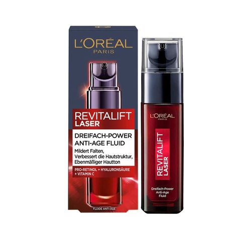 Serum chống nhăn trẻ hóa da L'Oréal Revitalift Laser Đức 30ml