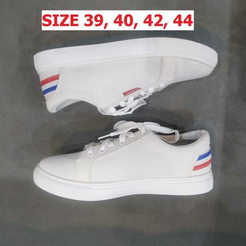 Giày VẢI Thể Thao Nam G1 A03 - Sneakers Trắng Thời Trang Dễ Phối Đồ, Số Lượng Ít, Giá Rẻ, Có Lỗi Nhỏ Do Tồn Kho