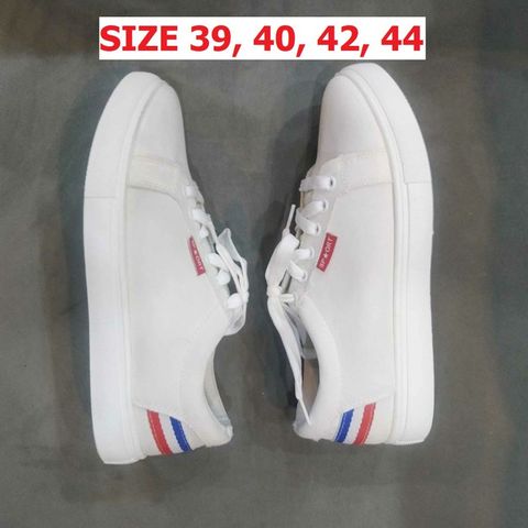 Giày VẢI Thể Thao Nam G1 A03 - Sneakers Trắng Thời Trang Dễ Phối Đồ, Số Lượng Ít, Giá Rẻ, Có Lỗi Nhỏ Do Tồn Kho