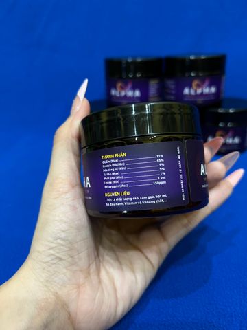 Cám Cao Cấp ALPHA 60g - 120g Dinh Dưỡng Tăng Tốc Tiêu Hóa Cho Cá Cảnh, Cải Thiện Sức Khỏe và Màu Sắc Cá