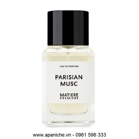 Nước hoa Matiere Premiere Parisian Musc 100ml - Hương thơm xạ hương gỗ tuyết tùng quyến rũ, unisex, Eau de Parfum từ Pháp.