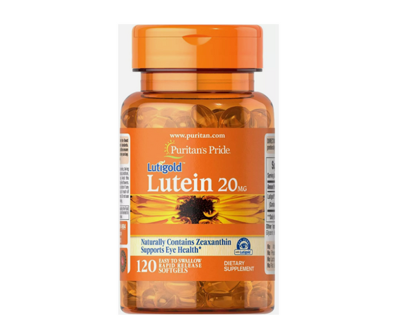 Viên uống bổ mắt Lutein 20mg Puritan's pride Mỹ 120 viên