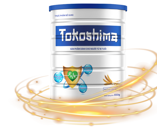 Combo 3 Hộp Sữa Tokoshima Hỗ Trợ Sức Khỏe Toàn Diện, Ổn Định Huyết Áp