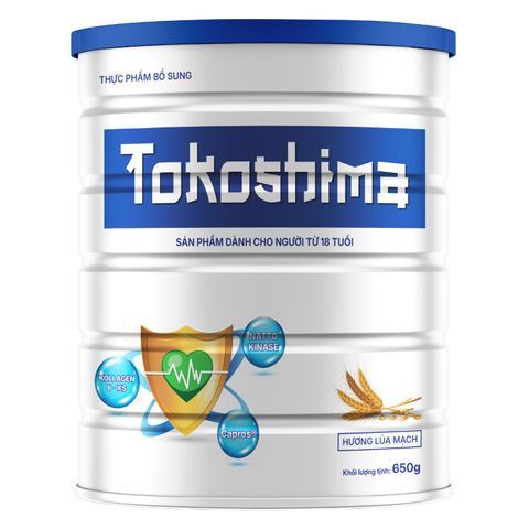 Combo 3 Hộp Sữa Tokoshima Hỗ Trợ Sức Khỏe Toàn Diện, Ổn Định Huyết Áp