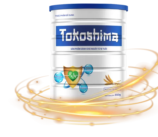 Combo 2 Hộp Sữa Tokoshima - Phòng Ngừa Mỡ Máu, Huyết Áp, Đột Quỵ