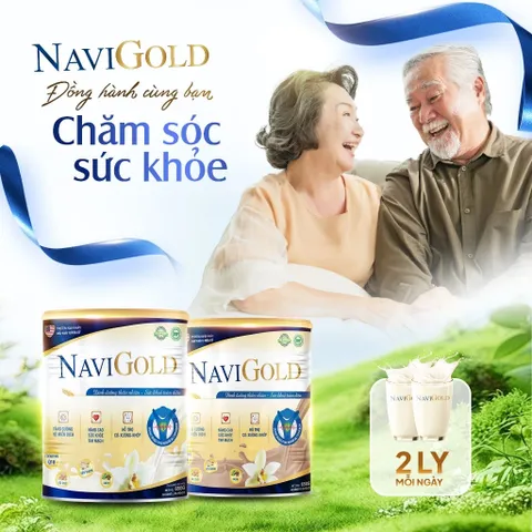 Combo 3 Hộp Sữa hạt xương khớp Navi Gold - Hộp 650g