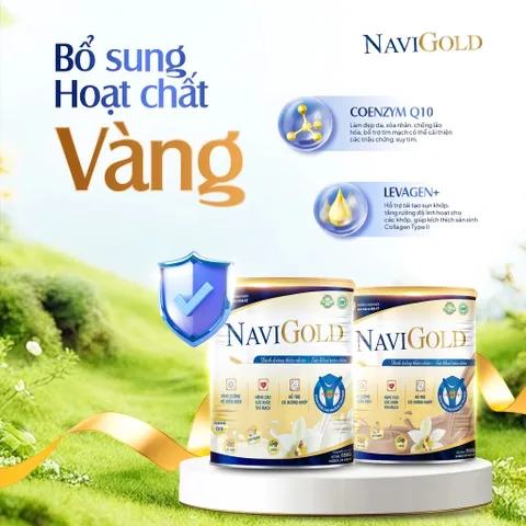 Combo 3 Hộp Sữa hạt xương khớp Navi Gold - Hộp 650g
