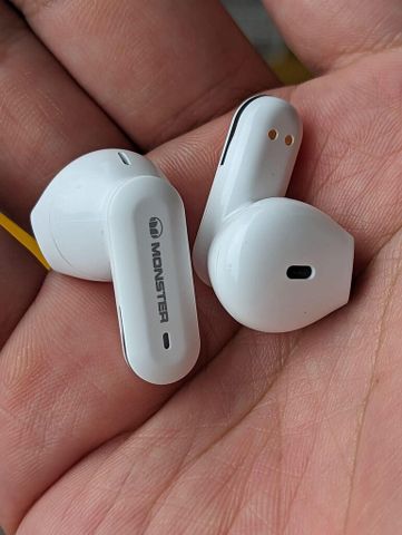 Tai Nghe Bluetooth TWS M1007 Monster SuperSlim AirLink - Âm Thanh Pure Monster, Chống Nước IPX5, Kết Nối Nhanh, Tiện Lợi Cho Thể Thao