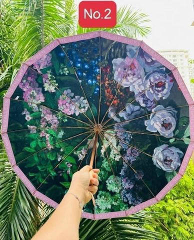 Ô 2 LỚP CHỐNG TIA UV CAO CẤP MAGRACE - Ô Dã Ngoại Thời Trang, Chống Tia UV, Nhiều Màu Sắc, 100cm, Phụ Kiện Dã Ngoại Hấp Dẫn