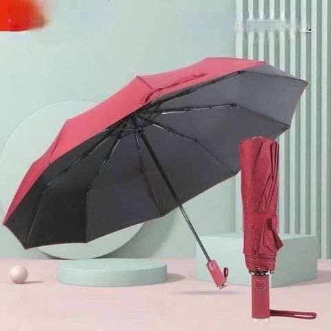 Ô Gấp Gọn Tự Động Chống UV Ajisai Made in Japan - Ô Du Lịch Chống Nắng Chống Mưa, Thiết Kế Thời Trang, 110cm