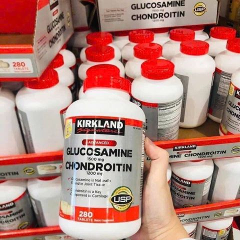 Bổ xương khớp Glucosamine & Chondroitiin Kirkland USA 280 viên