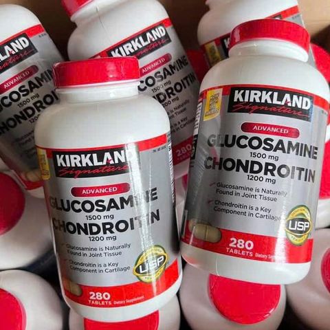 Bổ xương khớp Glucosamine & Chondroitiin Kirkland USA 280 viên