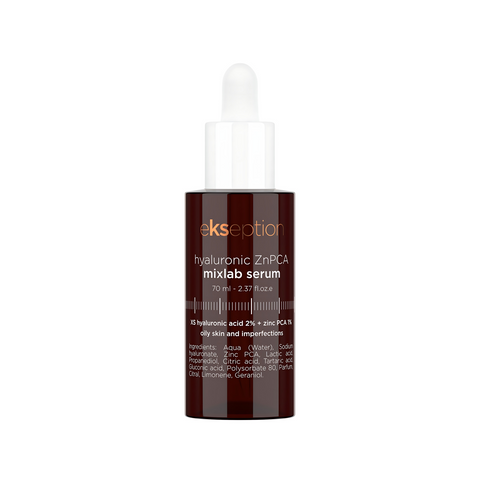 Tinh Chất Giảm Mụn Ekseption Hyaluronic ZnPCA Mixlab 75ml - Kiểm Soát Nhờn, Cấp Ẩm Và Ngăn Ngừa Mụn Trứng Cá