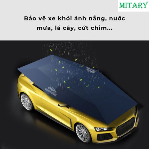 Bạt che nắng ô tô xe hơi, ô che mưa ô tô điều khiển từ xa hoặc  mở bằng tay(Bảo hành 12 tháng)