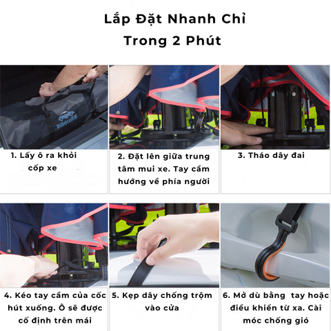 Bạt che nắng ô tô xe hơi, ô che mưa ô tô điều khiển từ xa hoặc  mở bằng tay(Bảo hành 12 tháng)