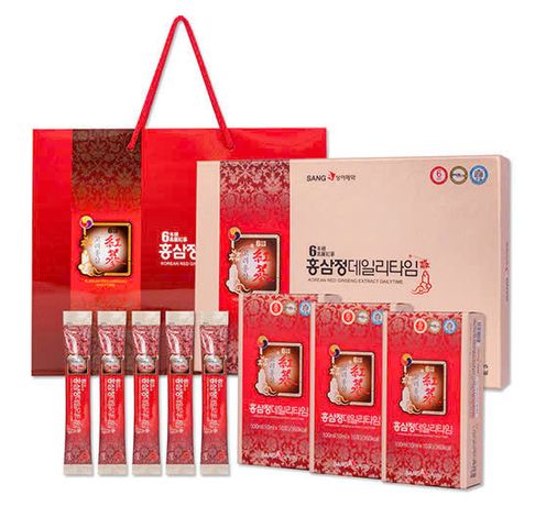 Nước Hồng Sâm Sanga Hàn Quốc 10ml x 30 Gói - Tăng Cường Sức Khỏe, Nâng Cao Đề Kháng và Cải Thiện Tinh Thần cho Người Lớn