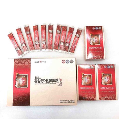 Nước Hồng Sâm Sanga Hàn Quốc 10ml x 30 Gói - Tăng Cường Sức Khỏe, Nâng Cao Đề Kháng và Cải Thiện Tinh Thần cho Người Lớn