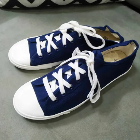 Giày Thể Thao Nam G6 - Xanh Dương, Đế Cao Su Êm, Chất Liệu Vải Canvas Bền, Phong Cách Năng Động, Giày Sneaker Nam Hợp Thời Trang