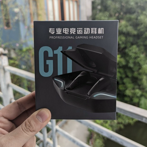 Tai Nghe Gaming Không Dây Floveme G11 - Bluetooth 5.0, Giảm Tiếng Ồn, Âm Thanh Hifi, Tích Hợp Micro, Phong Cách Game Thủ