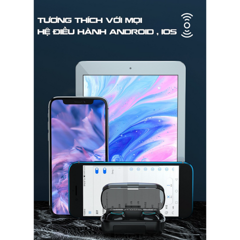 Tai Nghe Không Dây M10 - Bluetooth 5.1 Chống Nước IPX7 - Âm Thanh HIFI Trung Thực, Thời Gian Nghe Lên Đến 6 Giờ