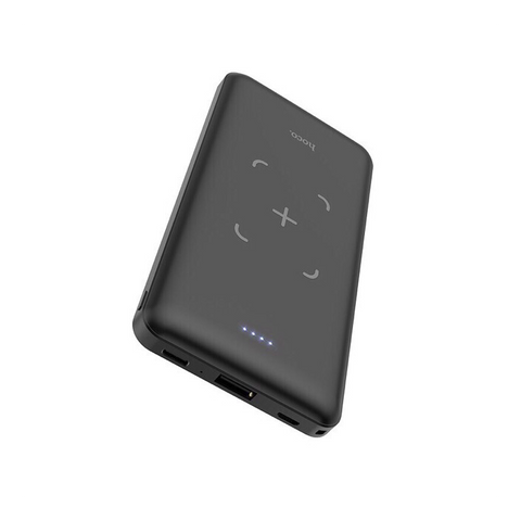 Sạc Dự Phòng Không Dây Hoco J50 10000mAh - Pin Dự Phòng Thông Minh Cho Điện Thoại, Hỗ Trợ Sạc Nhanh, Chống Cháy Nổ