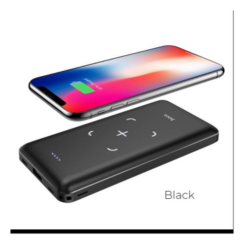 Sạc Dự Phòng Không Dây Hoco J50 10000mAh - Pin Dự Phòng Thông Minh Cho Điện Thoại, Hỗ Trợ Sạc Nhanh, Chống Cháy Nổ