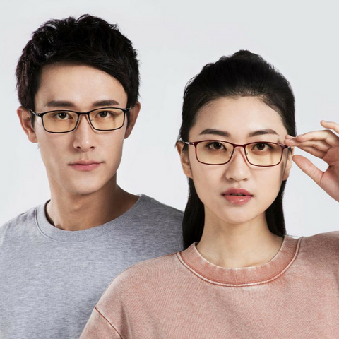 Kính chống UV ánh sáng xanh MI ( Đen ) mã HMJ01TS thời trang Nam Nữ