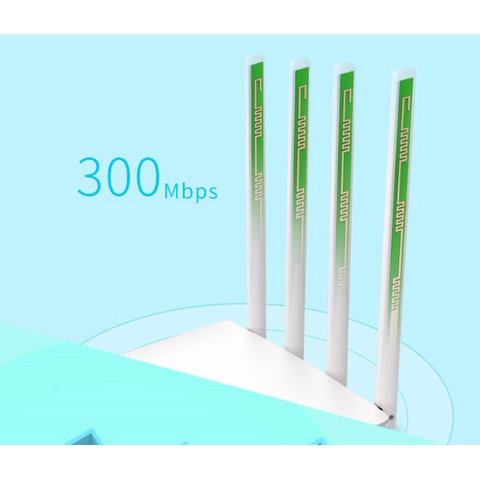 Bộ Phát Wifi MERCURY 4 Ăng-ten 300Mbps - Router Không Dây Tốc Độ Cao, Hướng Dẫn Cài Đặt Tiếng Việt Dễ Dàng