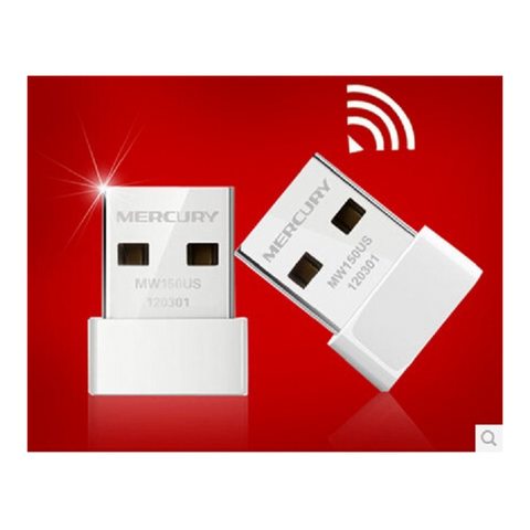 USB Mini WiFi MERCURY 150Mbps - Thiết bị thu sóng WiFi cho máy tính để bàn, nhỏ gọn, dễ sử dụng, chính hãng