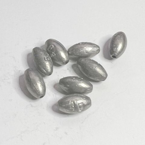[Ảnh thật]10 viên chì câu cá, chì tròn xuyên tâm nguyên khối chất lượng, trọng lượng chuẩn - Vuabinhnuoc