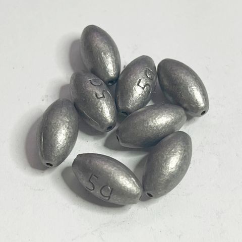 [Ảnh thật]10 viên chì câu cá, chì tròn xuyên tâm nguyên khối chất lượng, trọng lượng chuẩn - Vuabinhnuoc