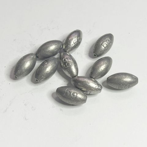 [Ảnh thật]10 viên chì câu cá, chì tròn xuyên tâm nguyên khối chất lượng, trọng lượng chuẩn - Vuabinhnuoc